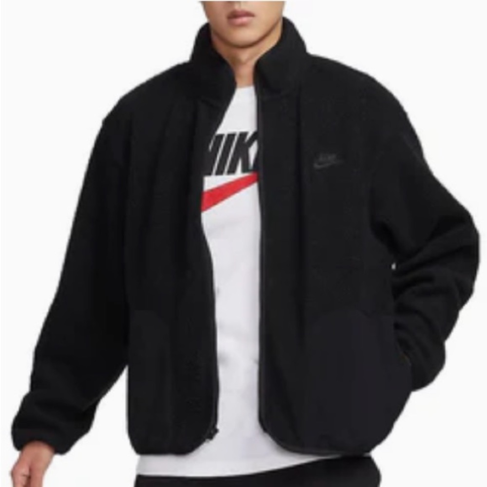 NWT Nike Club Winterized Fleece Sherpa Jacket